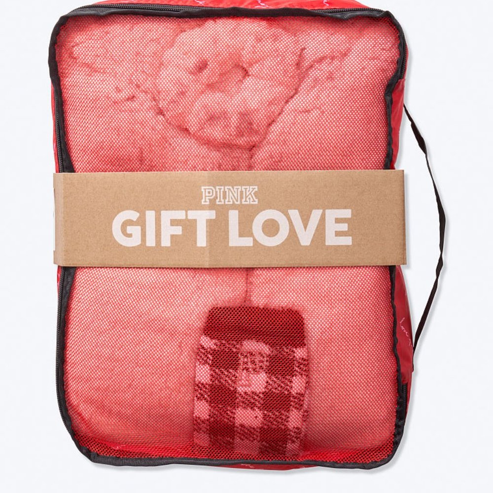 VS PINK ONE SIZE COZY SHERPA CARDIGAN GIFT SET 💕 - Picture 2 of 5